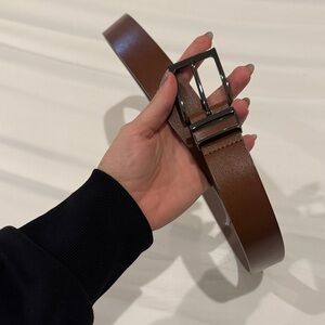 Jos. A. Bank Classic Brown Leather Belt